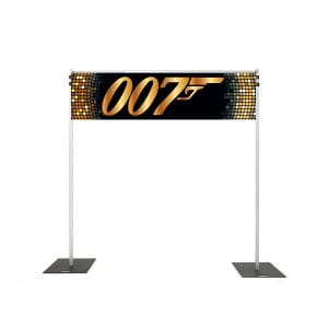 Backdrop Rigging with 007 banner hire melbourne