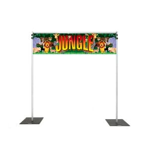 Backdrop Rigging with jungle banner hire melbourne