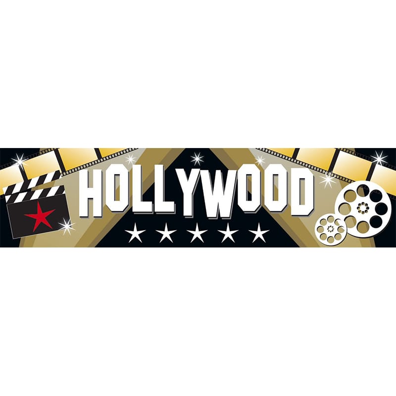Hollywood Themed Entrance Banner Hire Melbourne
