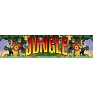Jungle Themed Entrance Banner Hire Melbourne