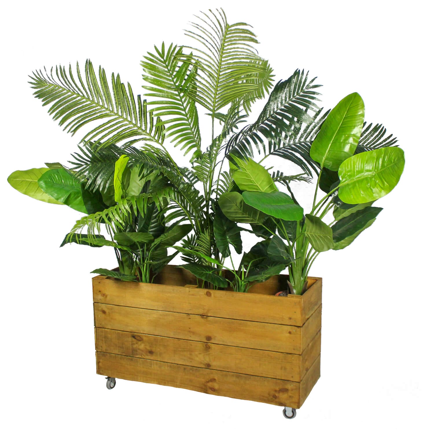 Planter Box artificial plants