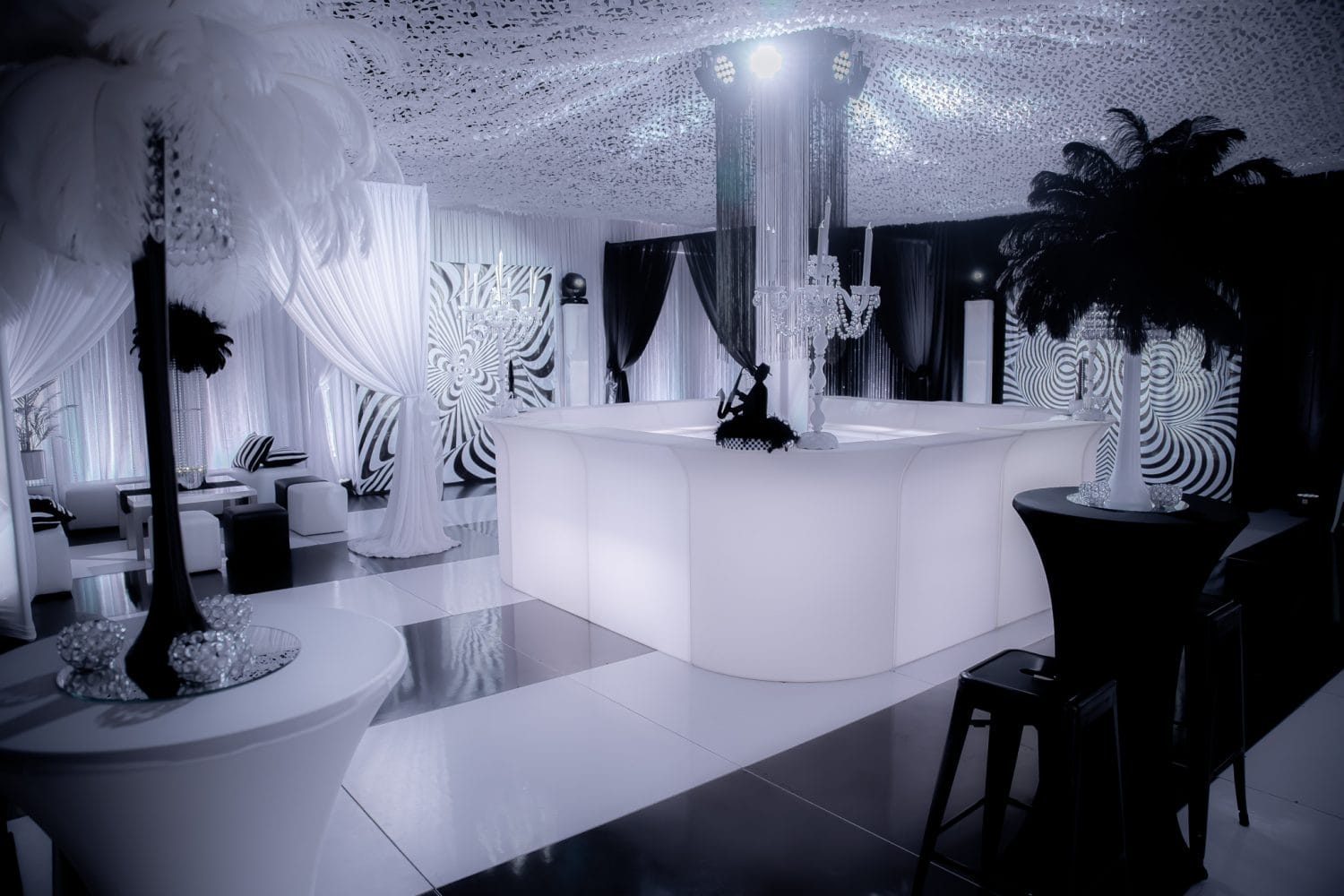 Black & White Party Theme  FEEL GOOD EVENTS 