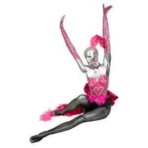 mannequin-female-arms-up-pink-hire-melbourne-feel-good-events