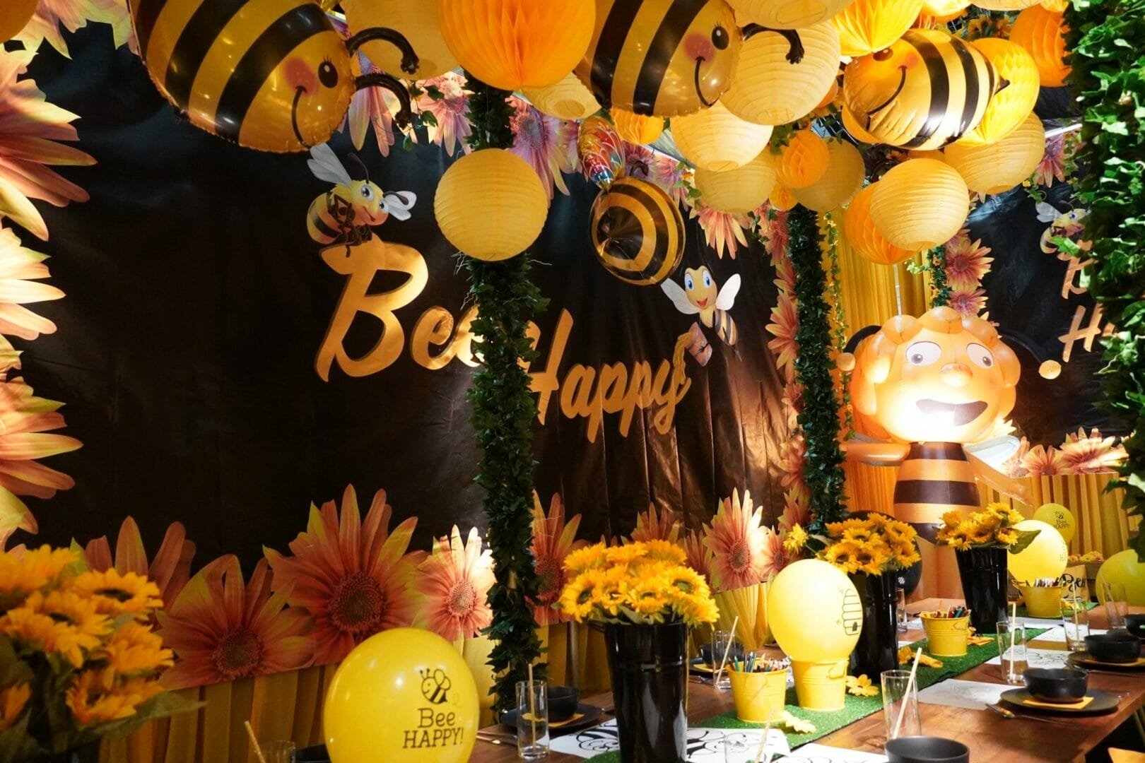 Bumble Bee Party Theme Hire