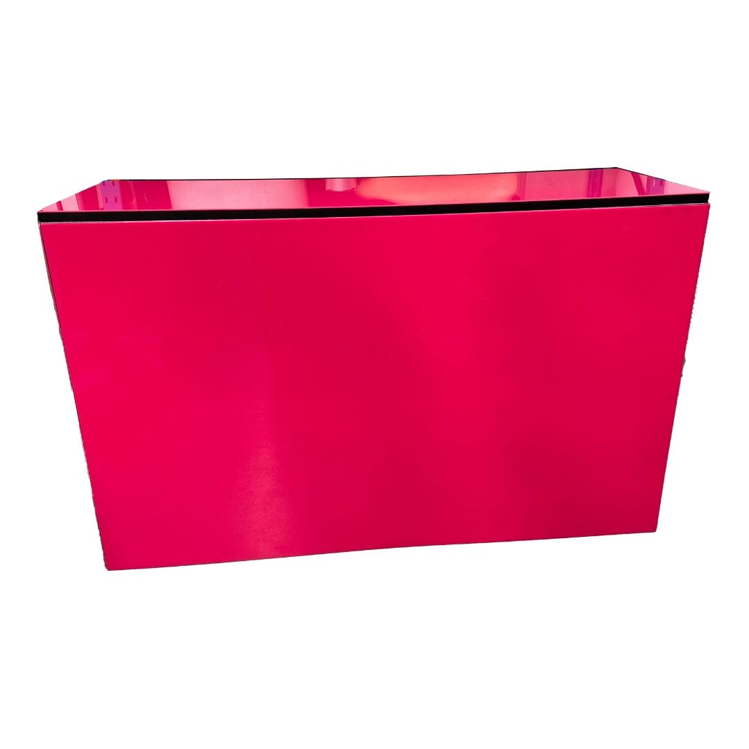 hot pink acrylic bar