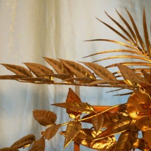gold leaf centrepiece