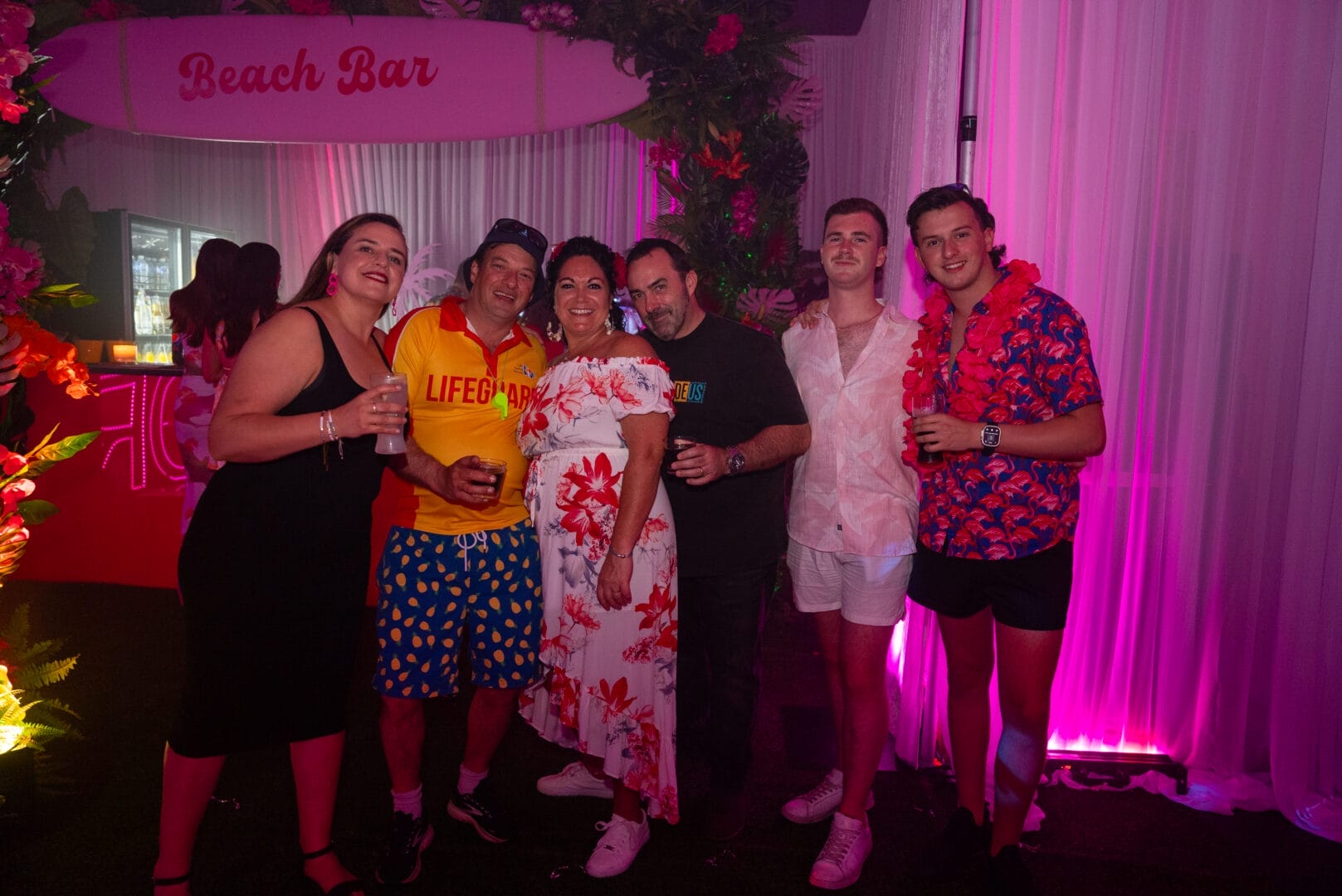 Taylor's Beach Club Themed 21st Birthday Party