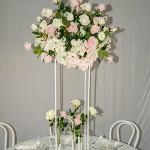 Pink & White Floral Centrepiece